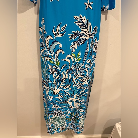 LILLY PULITZER  UPF 50+ ChillyLilly Seralina Maxi Dress⭐️ - Picture 10 of 16